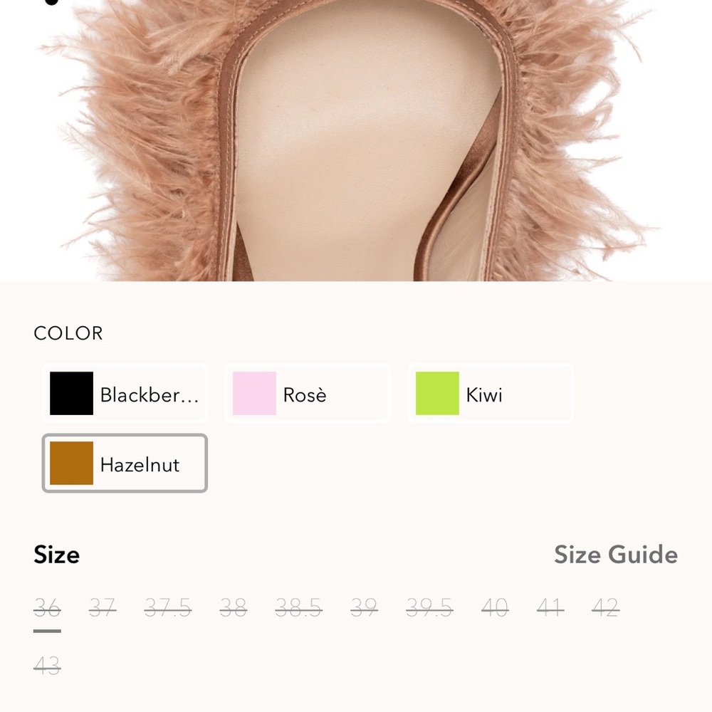 Kendall Miles Posh Mules in Hazelnut - Picture 6 of 10